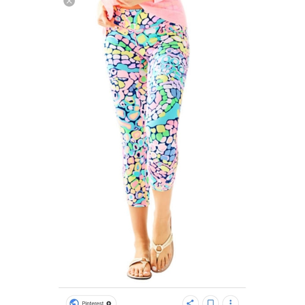 Lilly Pulitzer luxletic cropped leggings pants